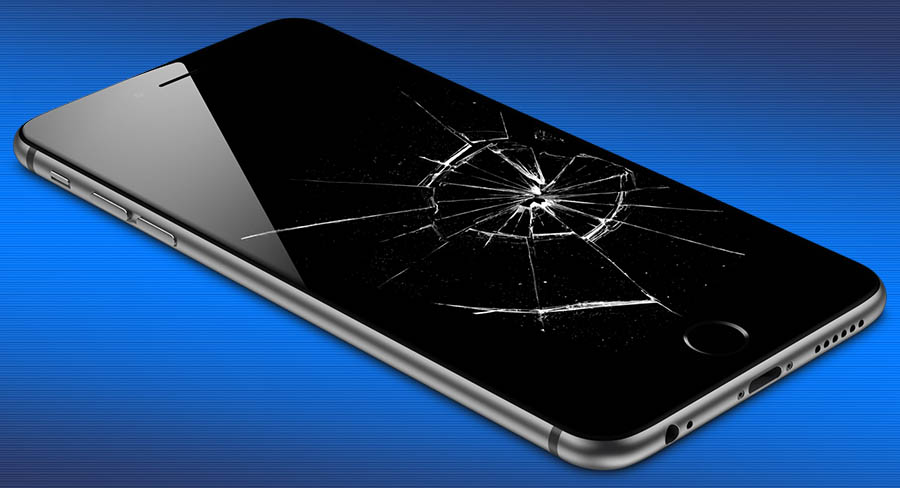 Посмотреть полный размер фото Ремонт Айфон 6: где поменять разбитый экран