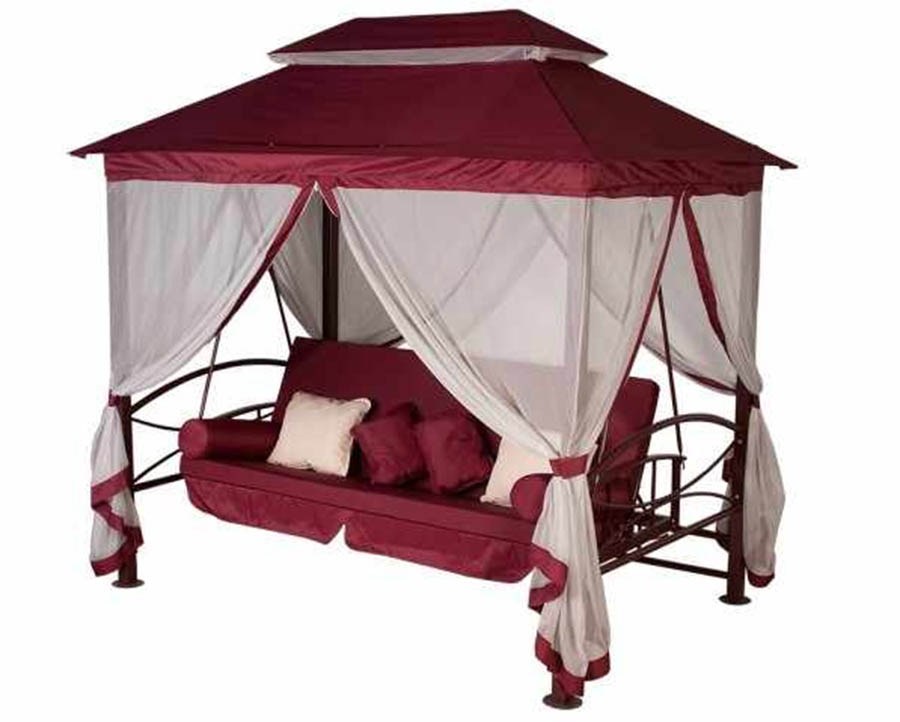 Садовые качели Ницца бордо