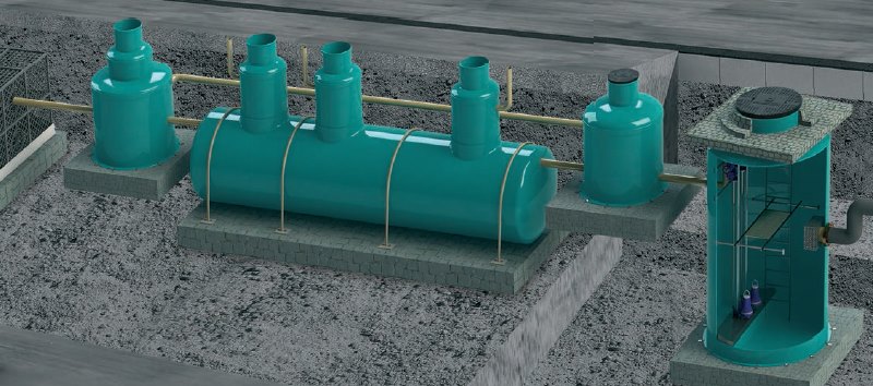 система очистки сточных вод Стандартпарк