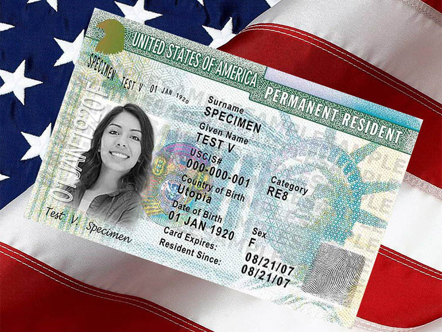 Посмотреть полный размер фото визы в США